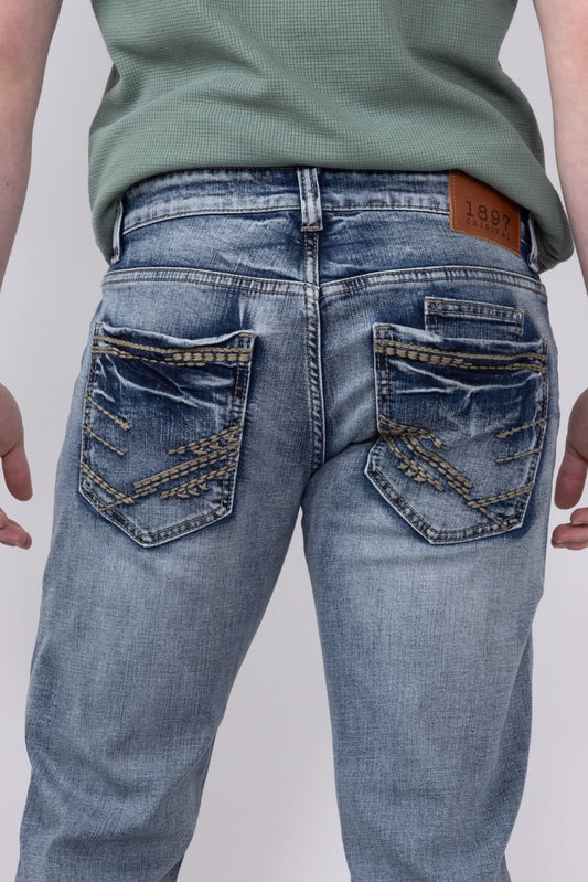 1897 Original Chris Straight Fit Jeans for Men | 2107-CHRIS