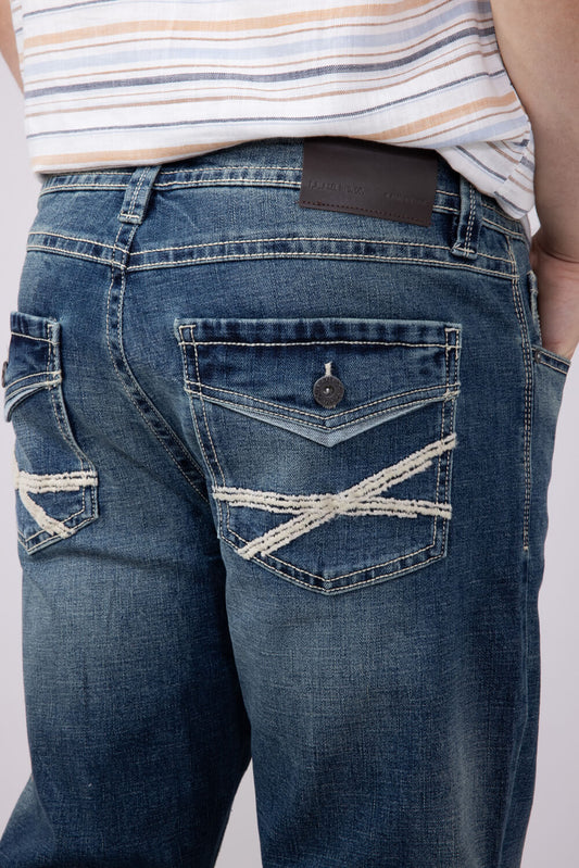 Axel Jeans Danny Athletic Jeans for Men | AXMB0038-RUNOFF