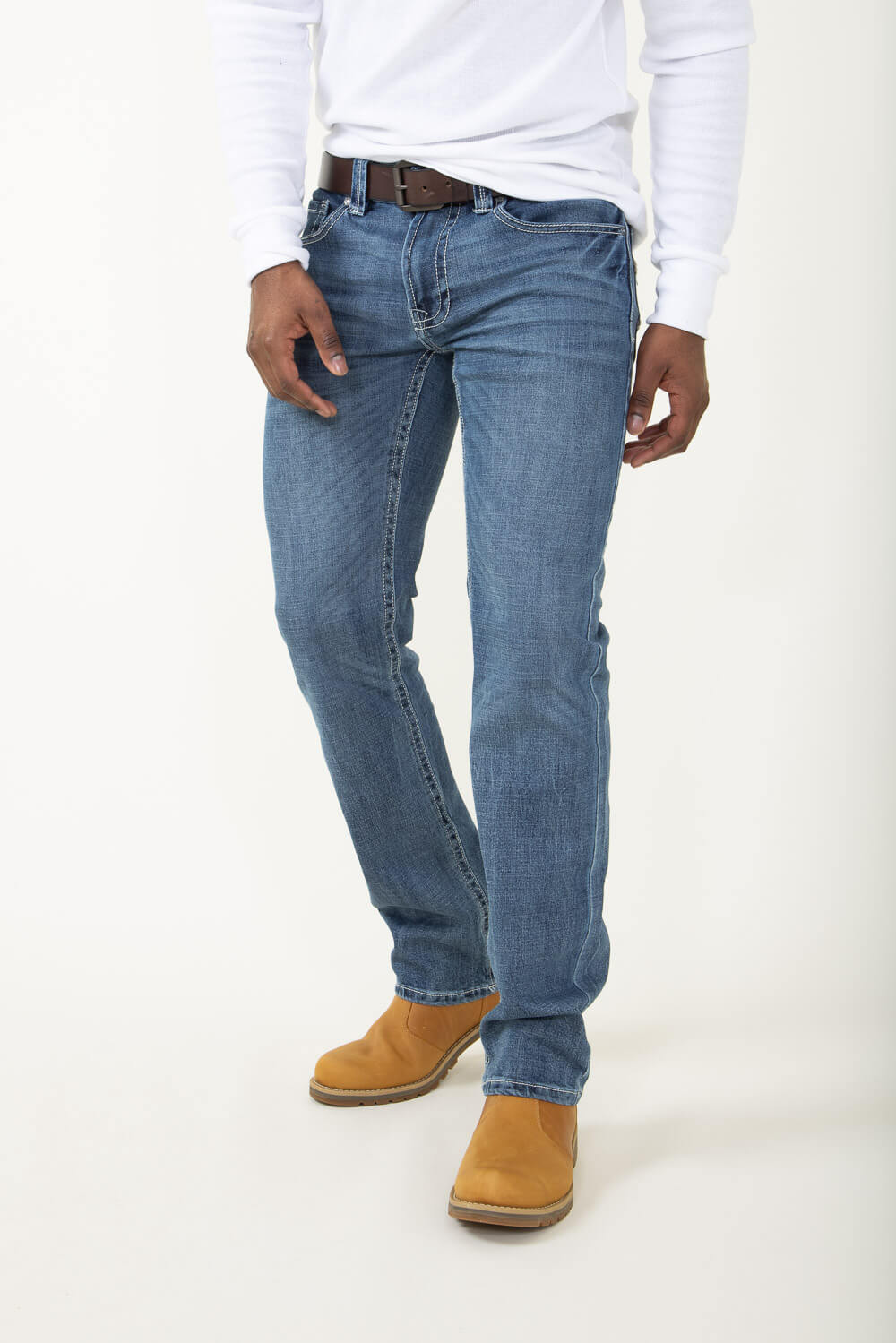 Axel Jeans Logan Classic Straight Jeans for Men | AXMB0047-HPT