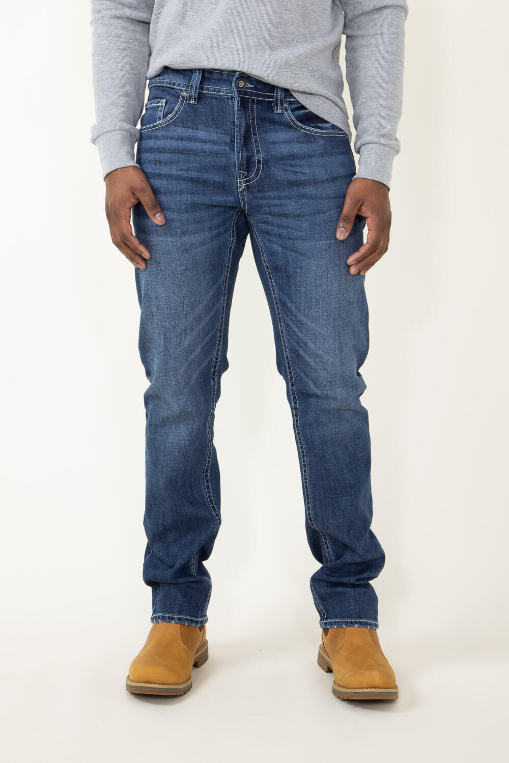 Axel Jeans Noah Athletic Straight Jeans for Men | AXMB0043-ATH