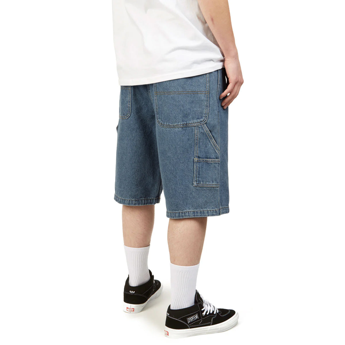 CCS Hammer Loop Jean Shorts - Medium Wash