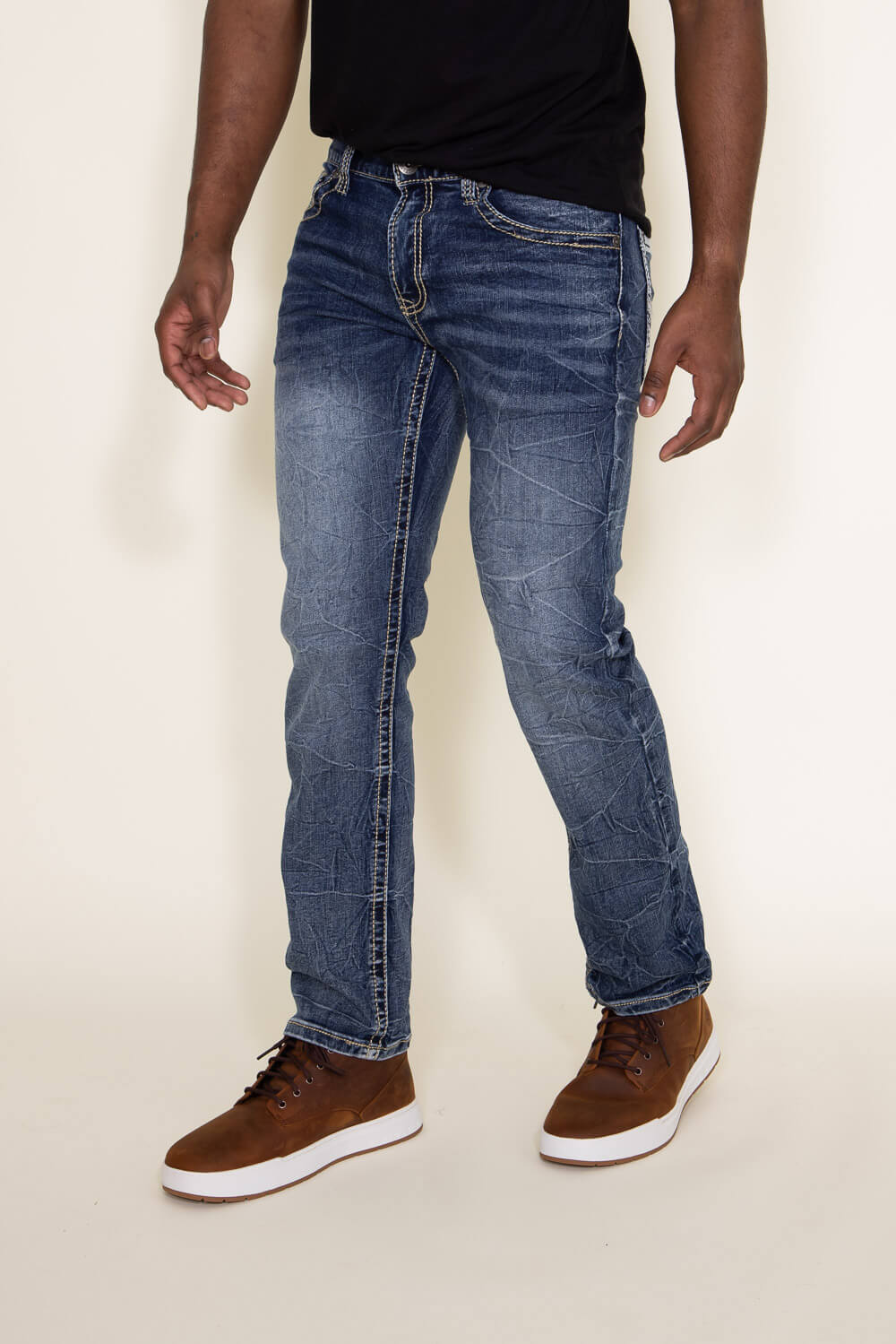 True Luck Jefferson Straight Jeans for Men | TL18350006