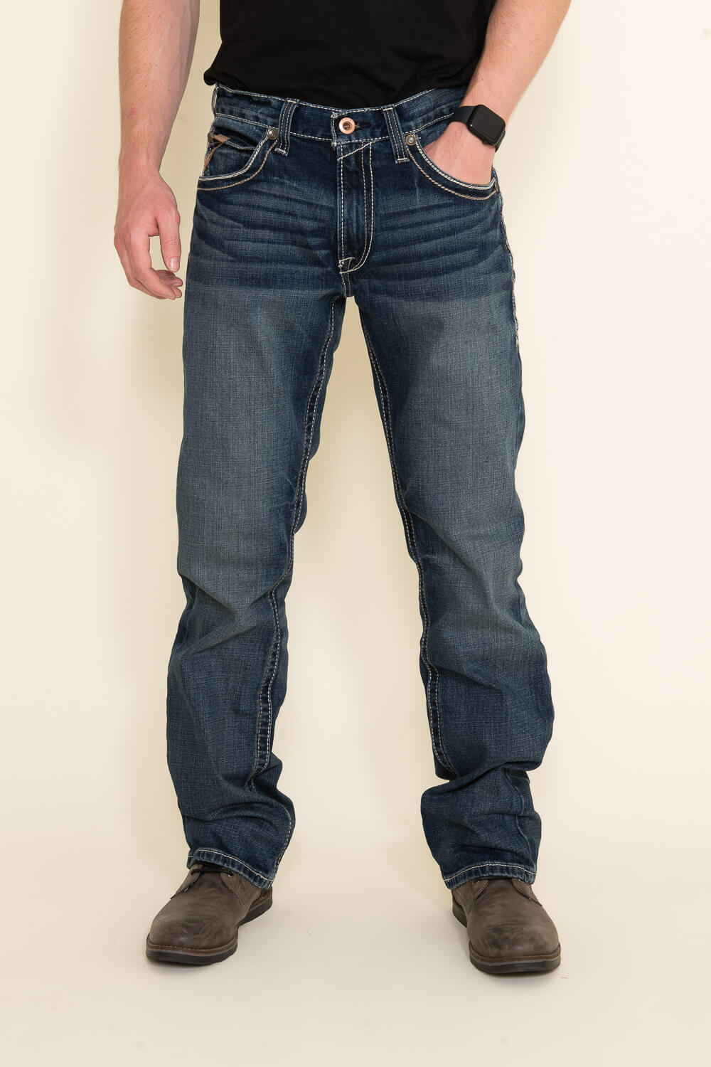 Ariat M5 Lennox Adkins Straight Leg Jeans for Men  | 10030275-LENNOX 18.5 LEG