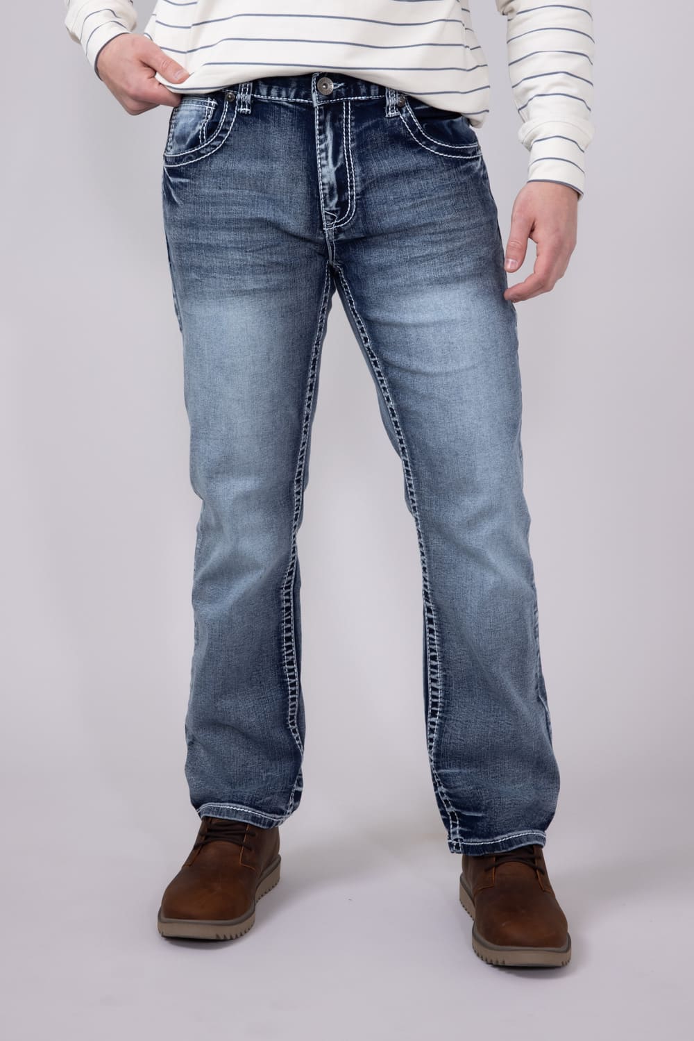 True Luck Peter Bootcut Jeans for Men | TL19356901