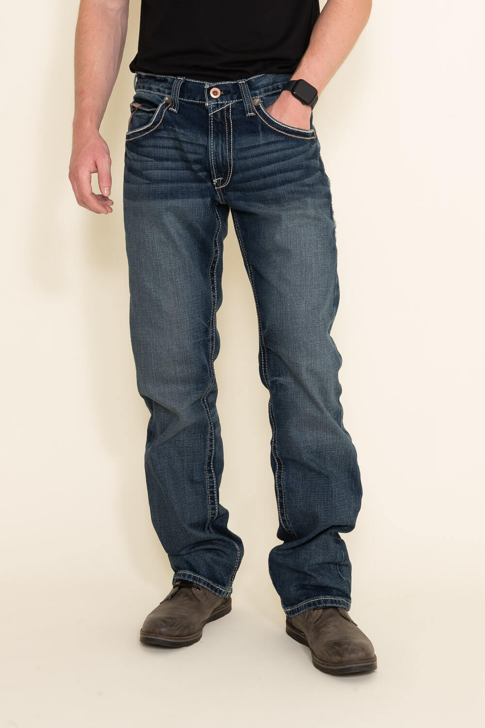 Ariat M5 Lennox Adkins Straight Leg Jeans for Men  | 10030275-LENNOX 18.5 LEG
