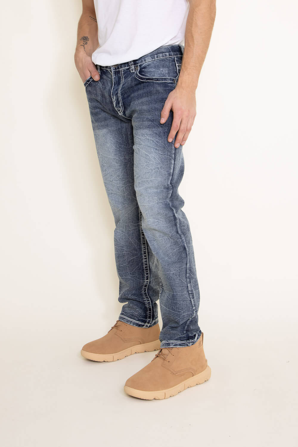 True Luck Vinny Straight Jeans for Men | TL20356611