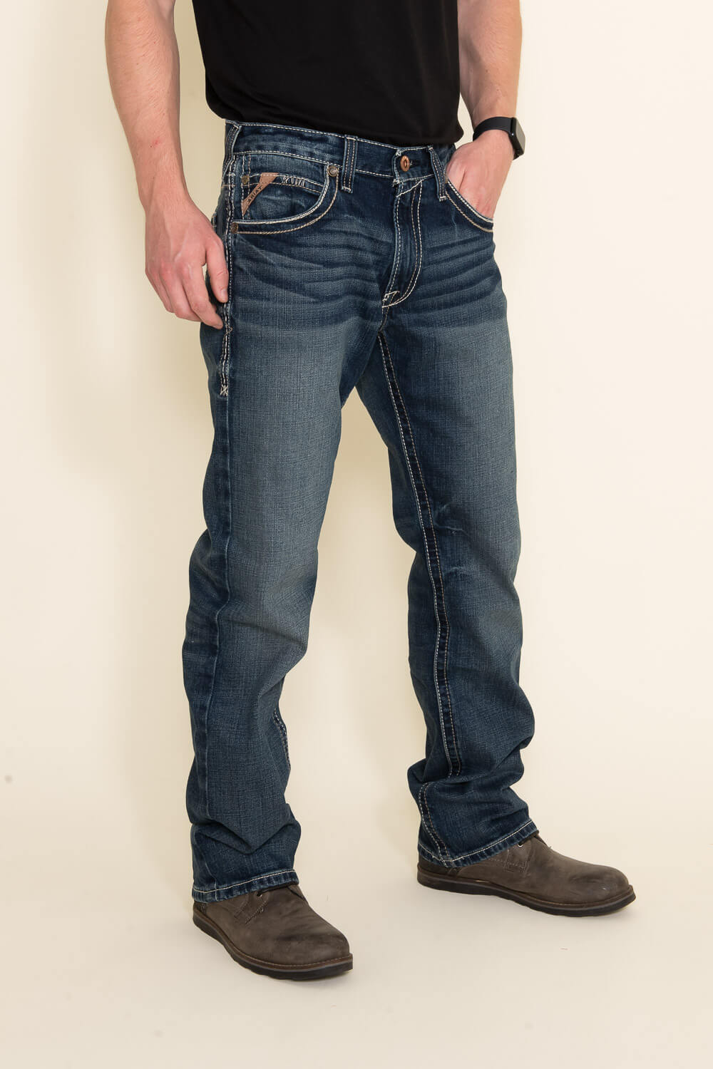 Ariat M5 Lennox Adkins Straight Leg Jeans for Men  | 10030275-LENNOX 18.5 LEG