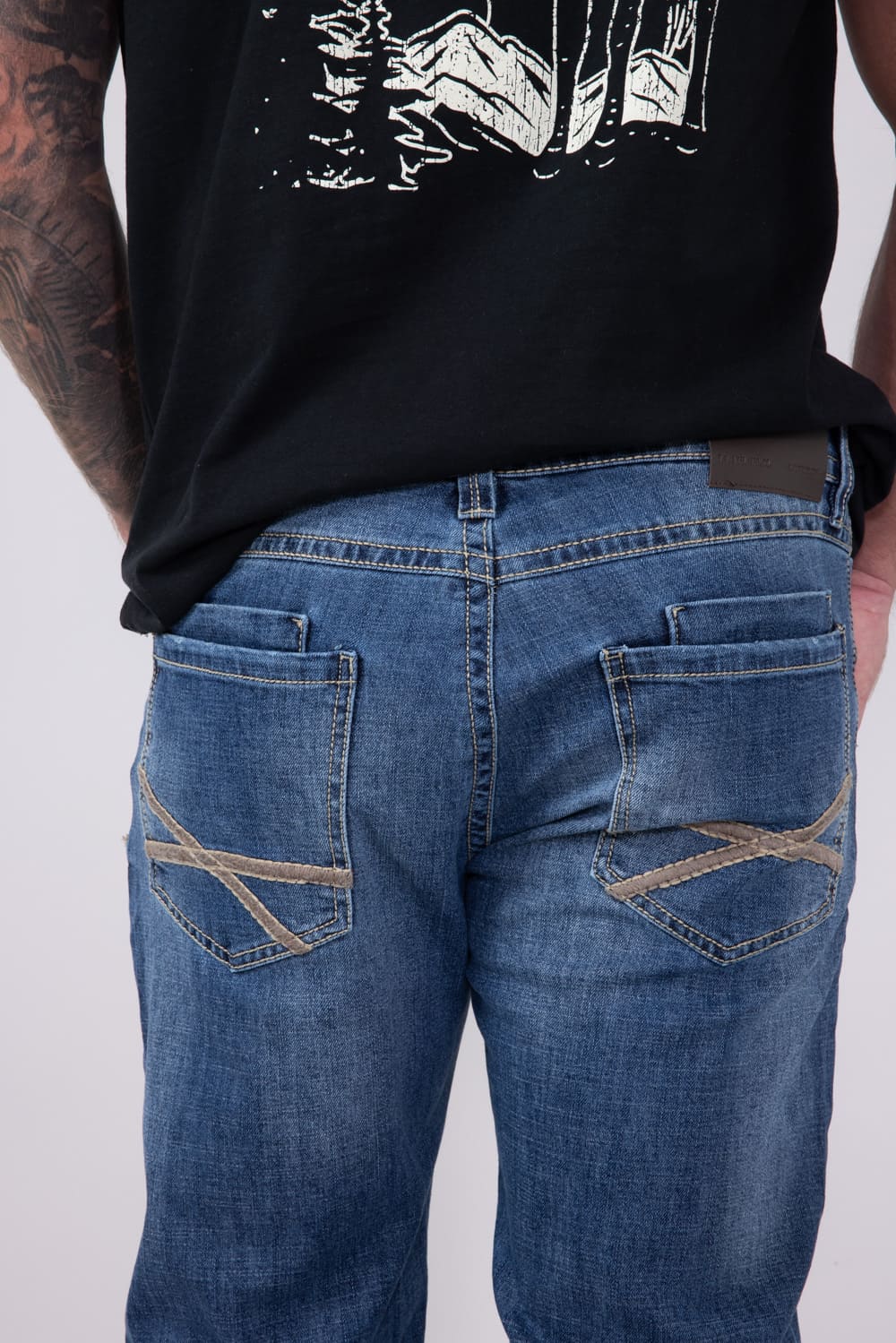 Axel Jeans James Classic Straight Jeans for Men | AXMB0044-STRAIGHT