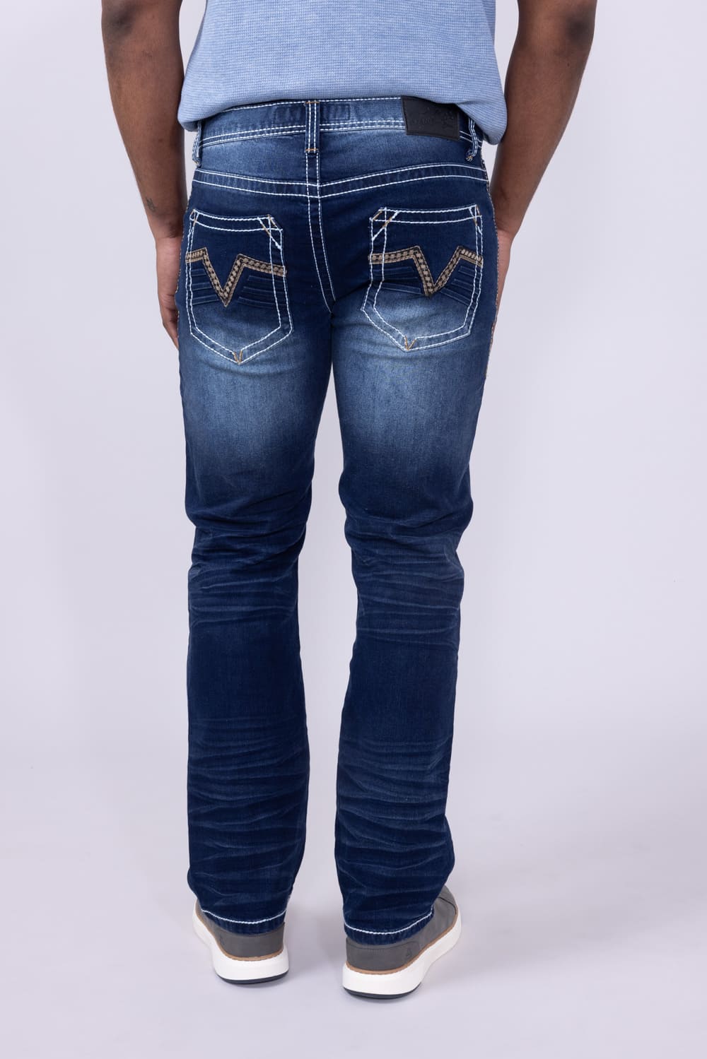 True Luck Livingston Bootcut Stretch Jeans for Men | TL17150055
