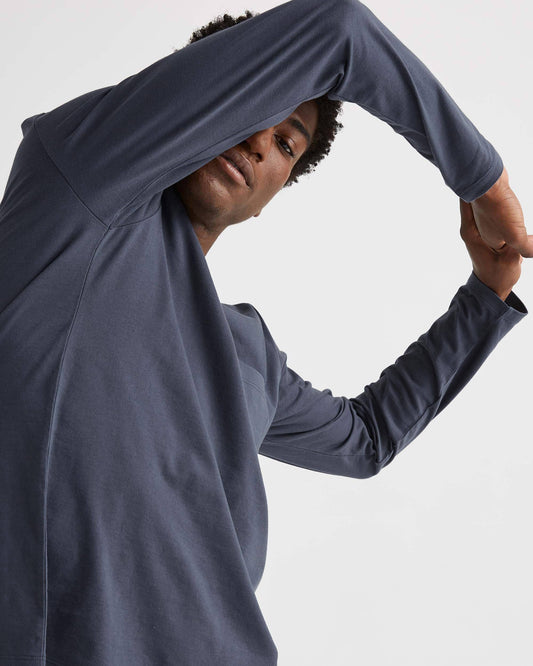 Men's Pima Pocket Long Sleeve Tee