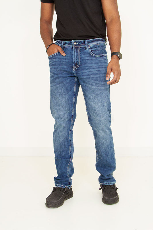 Axel Jeans John Harbor Athletic Straight Jeans for Men | AXMB0058-ATHLETIC