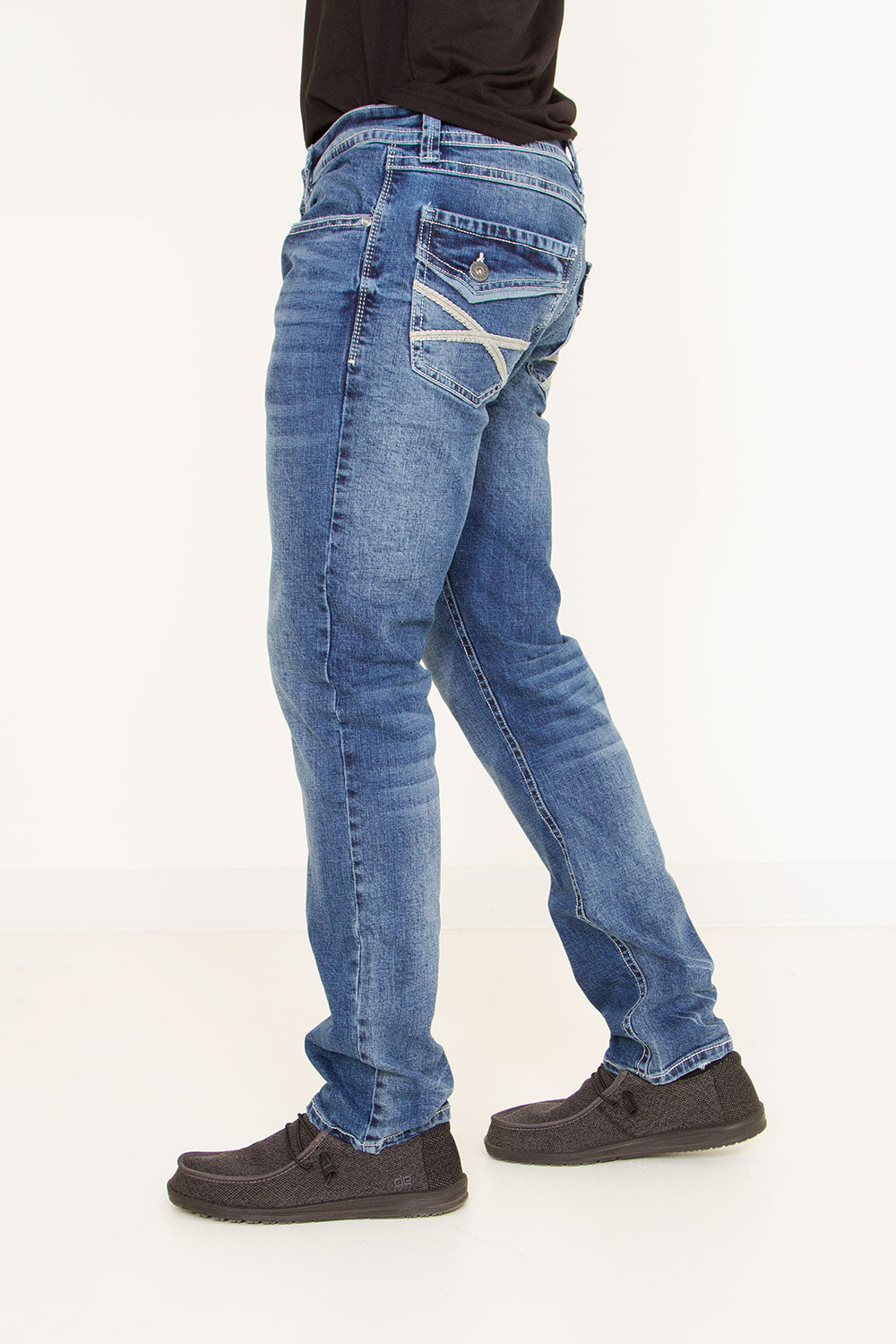 Axel Jeans John Harbor Athletic Straight Jeans for Men | AXMB0058-ATHLETIC