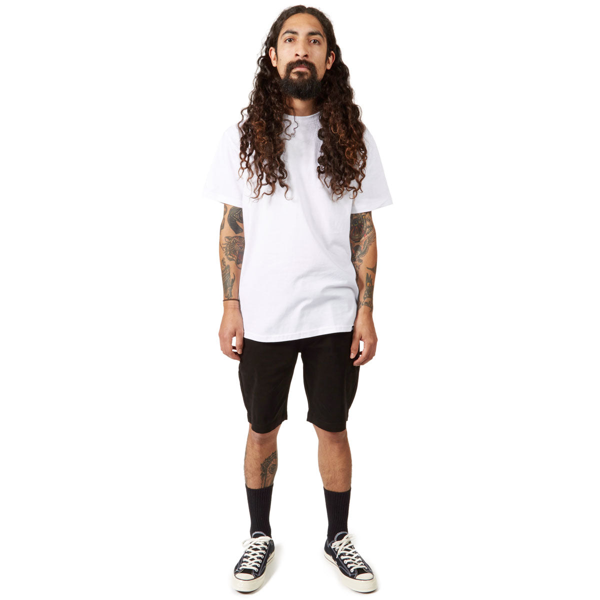 CCS Stretch Chino Shorts - Black