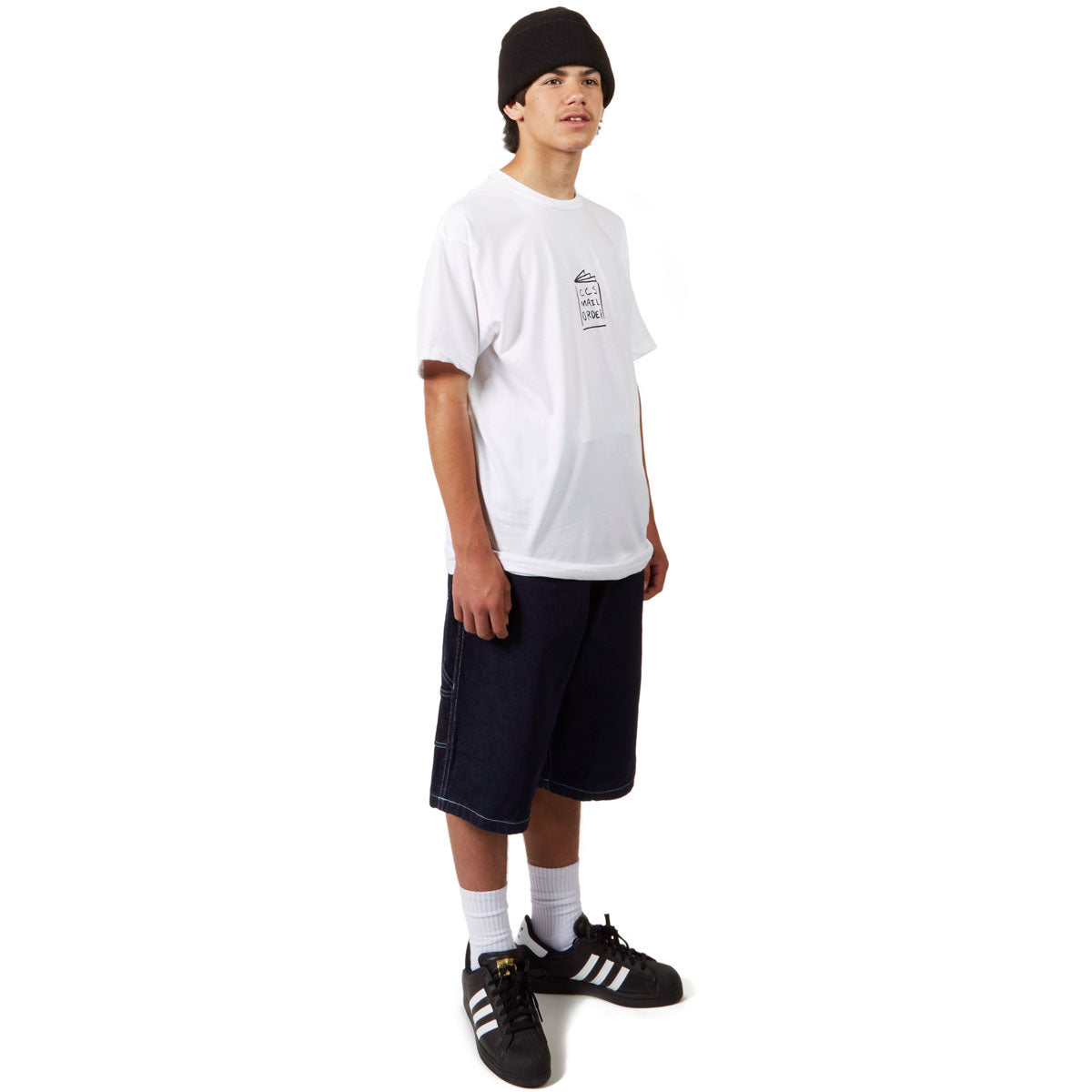 CCS Hammer Loop Jean Shorts - Overdyed Navy