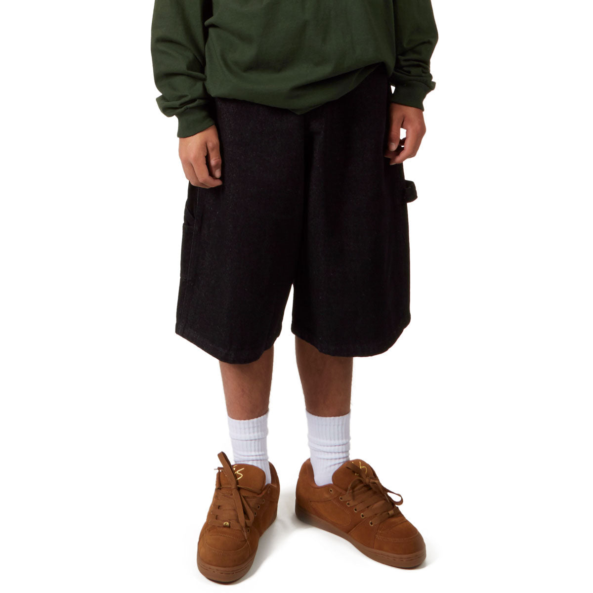 CCS Hammer Loop Jean Shorts - Black