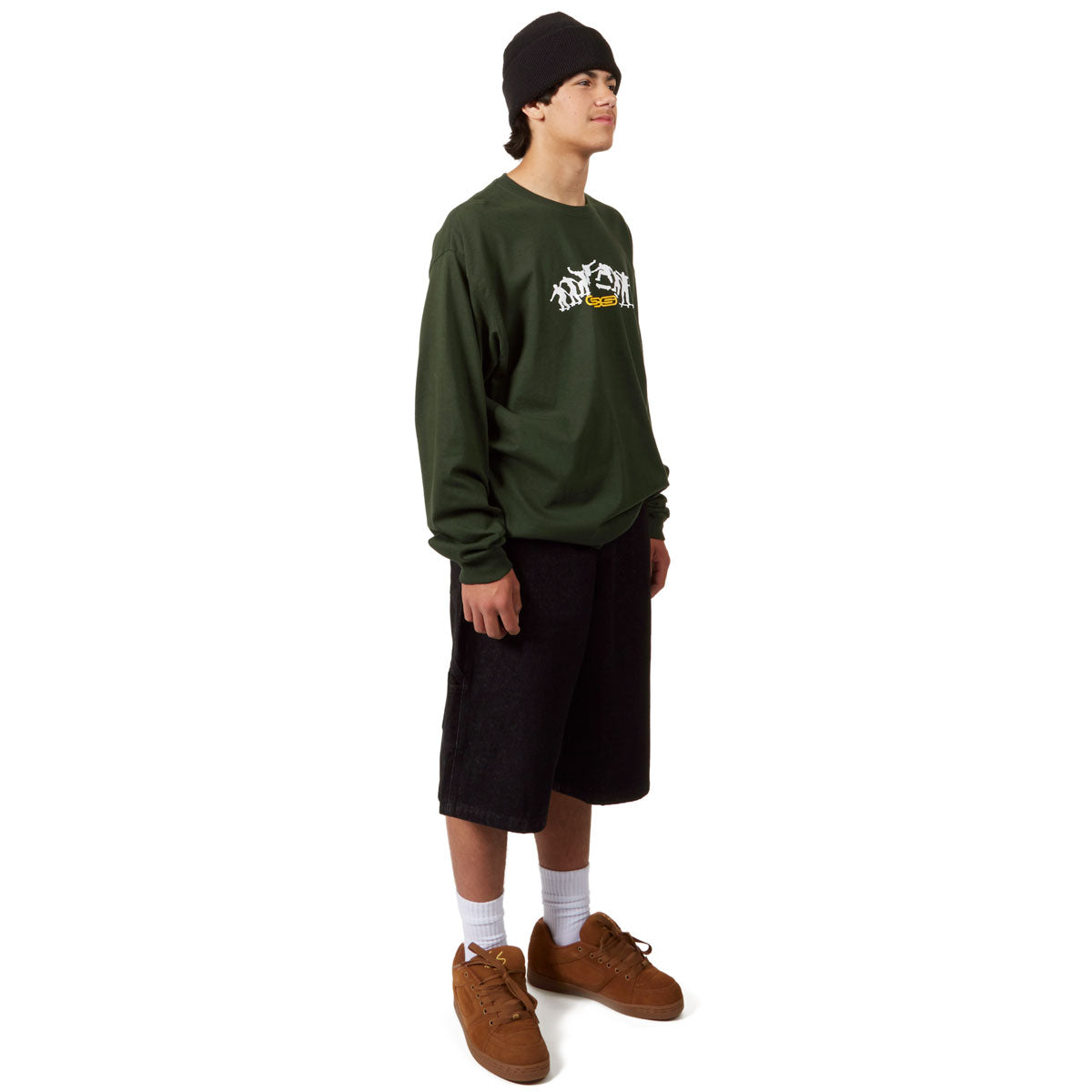 CCS Hammer Loop Jean Shorts - Black
