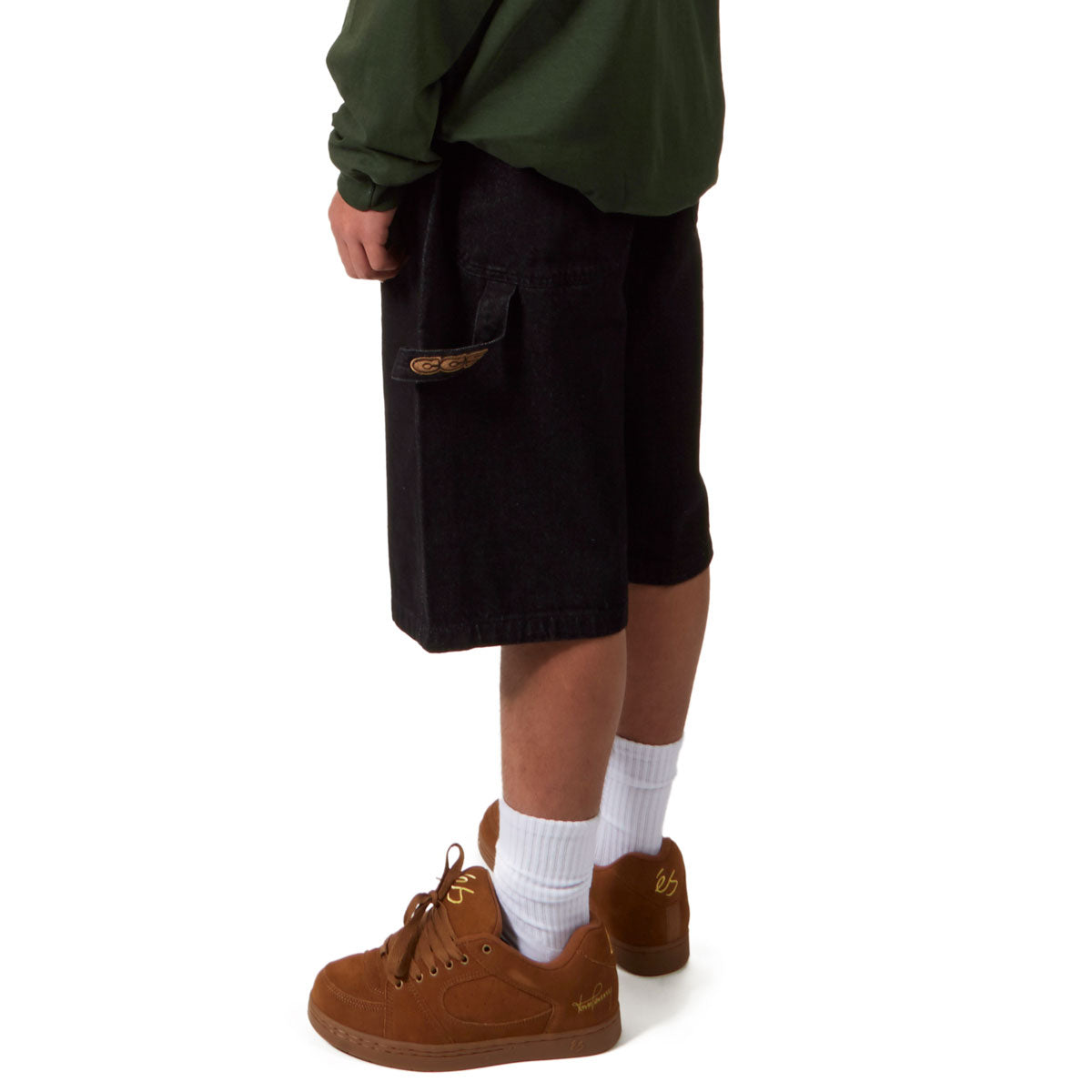 CCS Hammer Loop Jean Shorts - Black