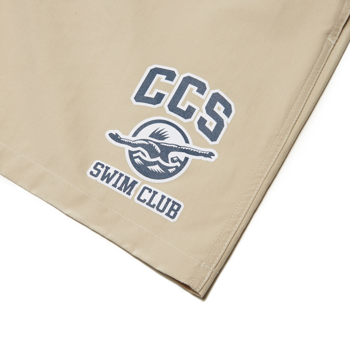 CCS Swim Club Hybrid Shorts - Khaki