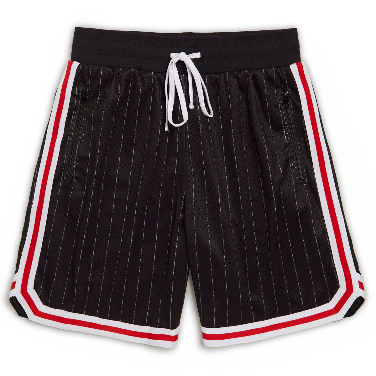 CCS Crossover Basketball Shorts - Black/Red