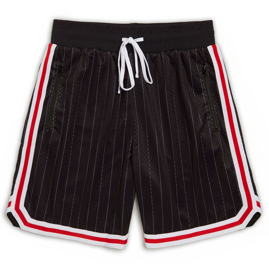 CCS Crossover Basketball Shorts - Black/Red