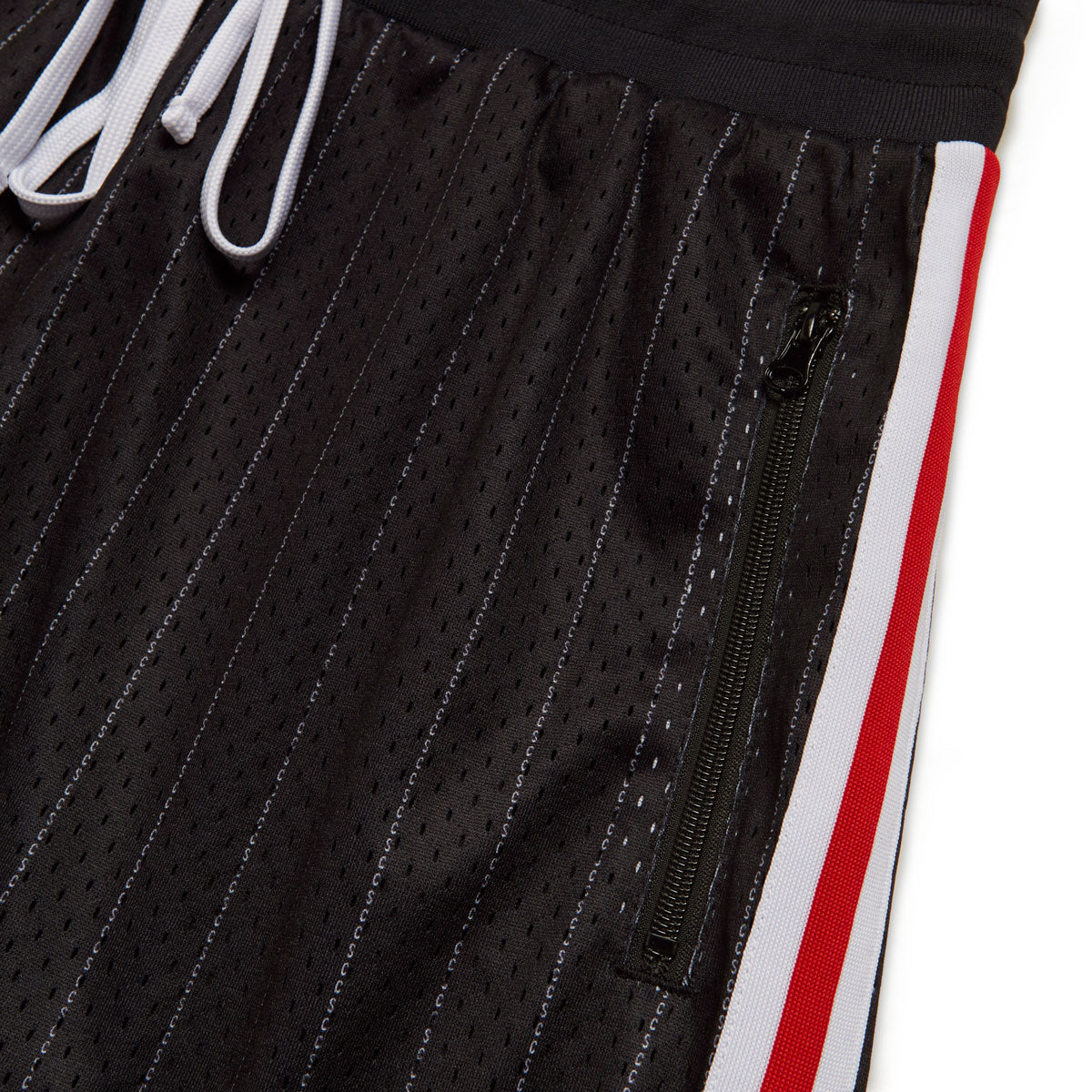 CCS Crossover Basketball Shorts - Black/Red