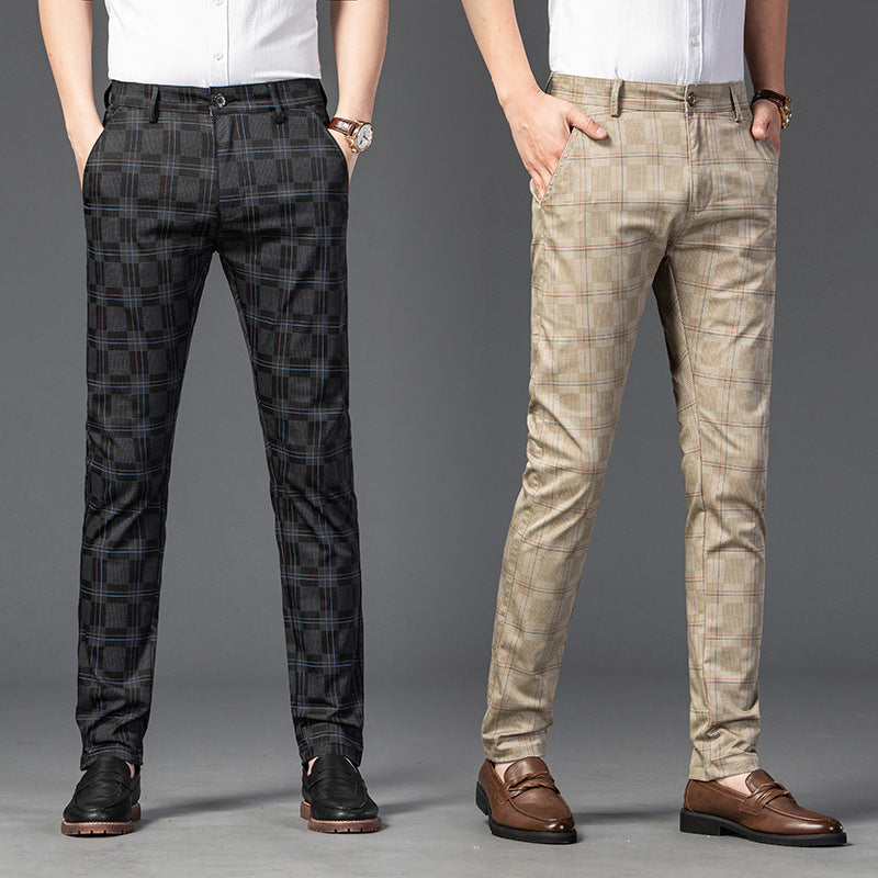 Sebastien Checkered Trousers