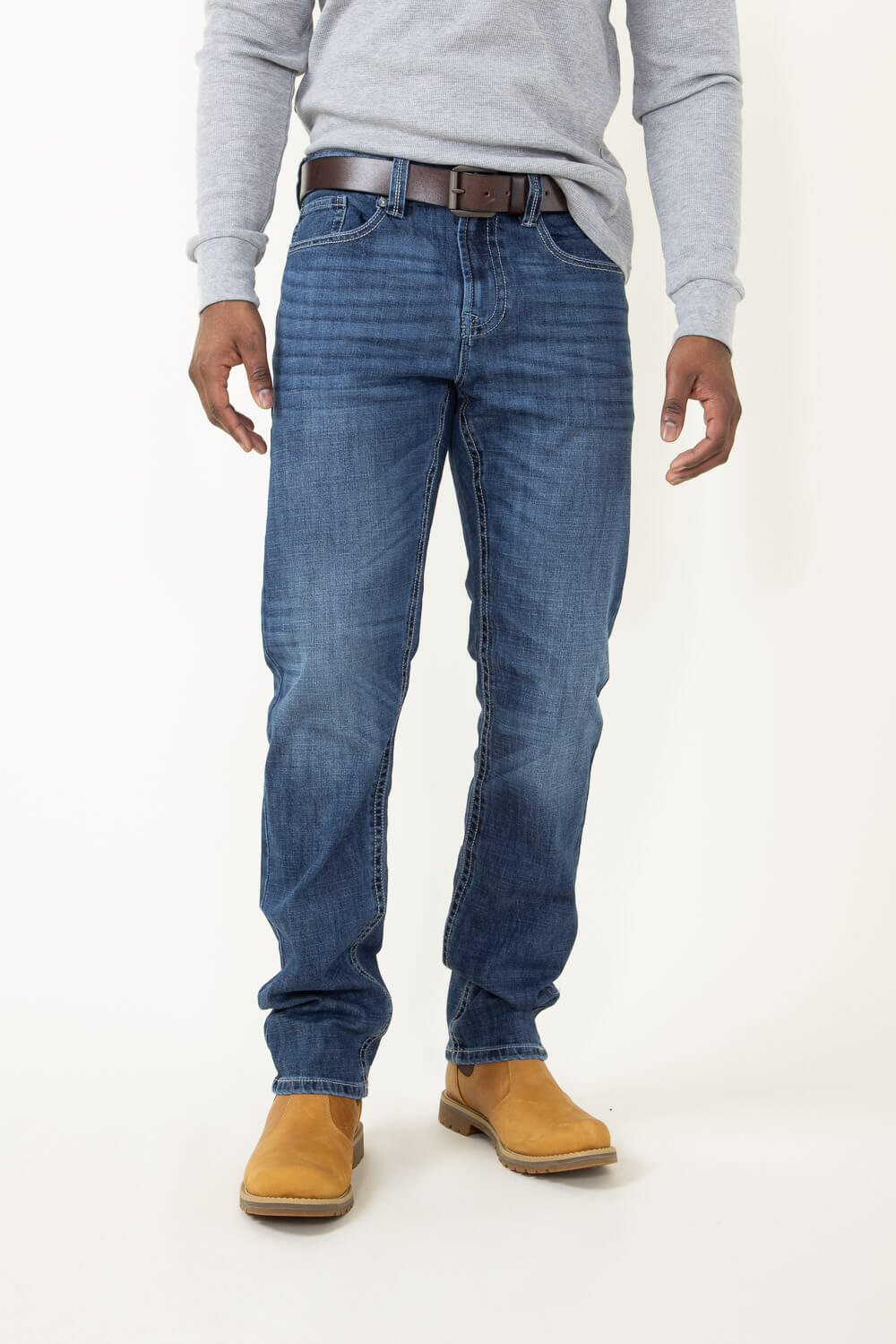 Axel Jeans Bobby Athletic Straight Jeans for Men | AXMB0039-TRUMBALL