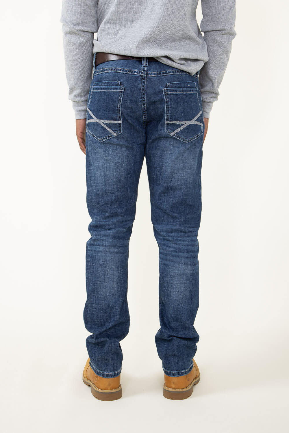 Axel Jeans Bobby Athletic Straight Jeans for Men | AXMB0039-TRUMBALL