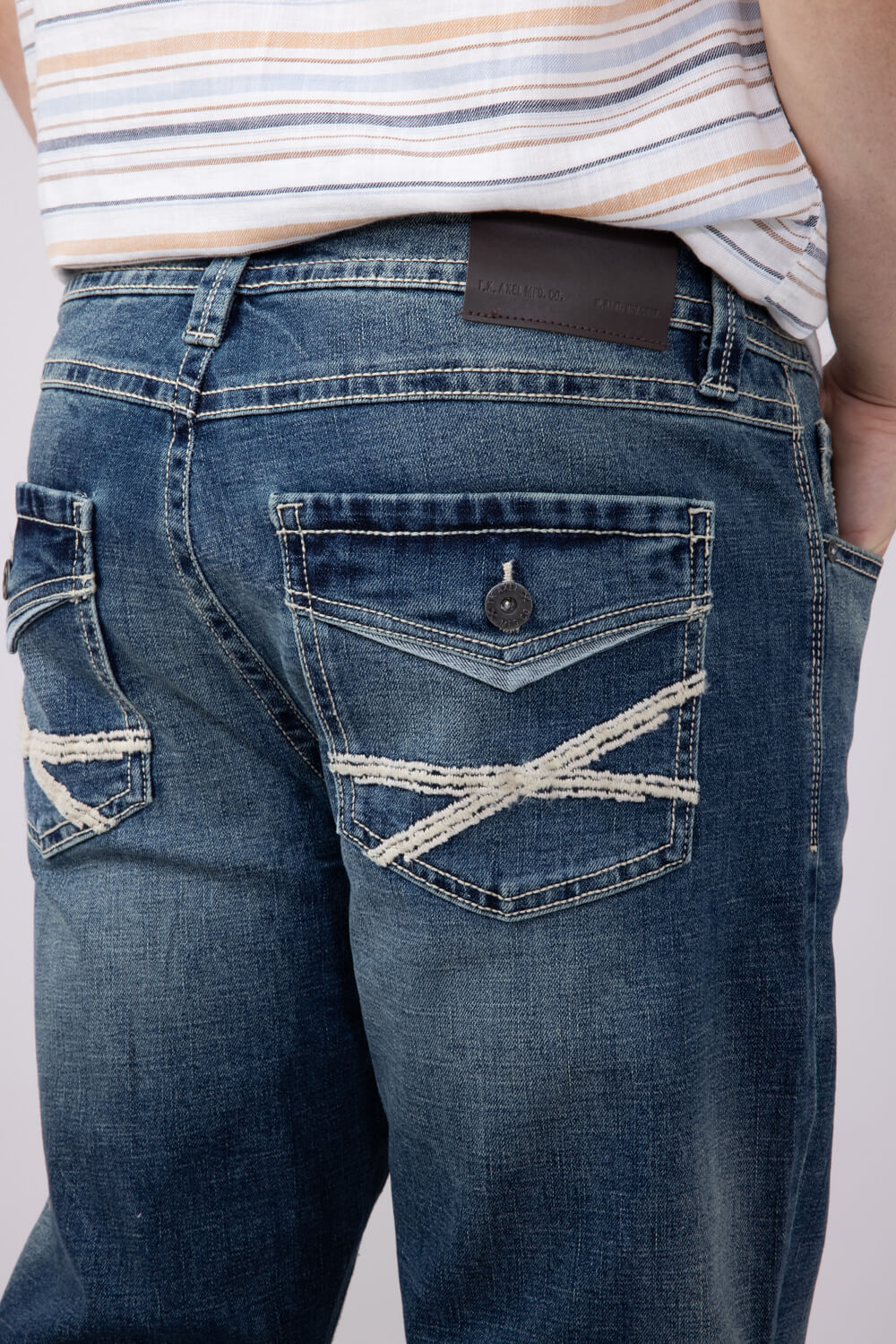Axel Jeans Danny Athletic Jeans for Men | AXMB0038-RUNOFF