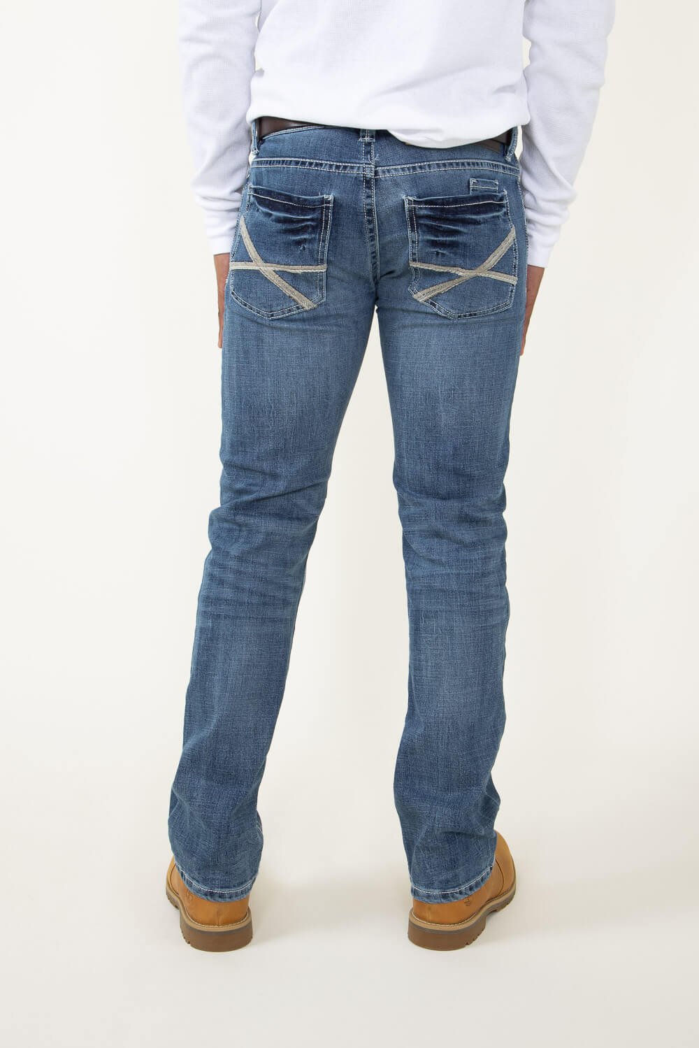 Axel Jeans Logan Classic Straight Jeans for Men | AXMB0047-HPT