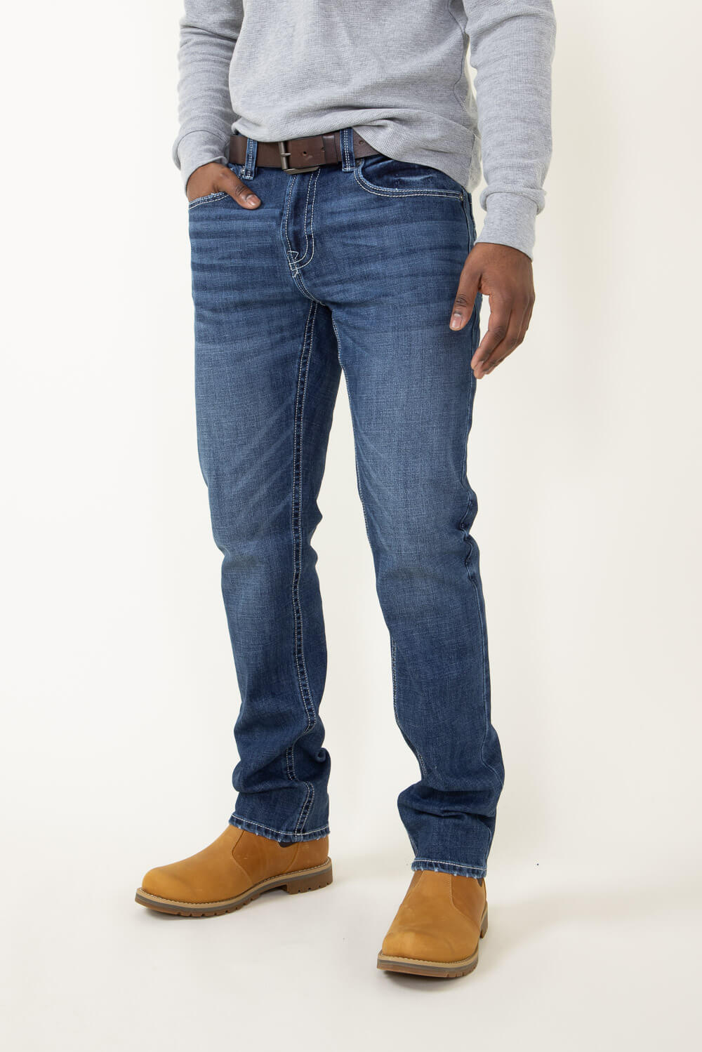 Axel Jeans Noah Athletic Straight Jeans for Men | AXMB0043-ATH
