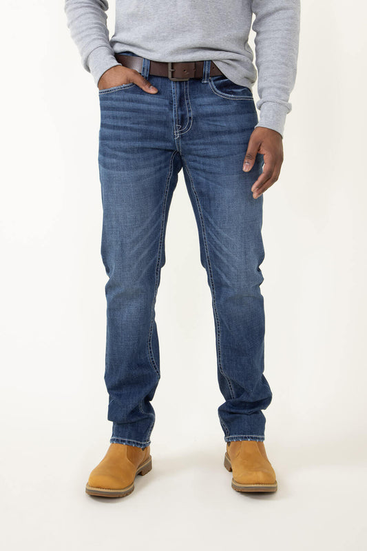 Axel Jeans Noah Athletic Straight Jeans for Men | AXMB0043-ATH