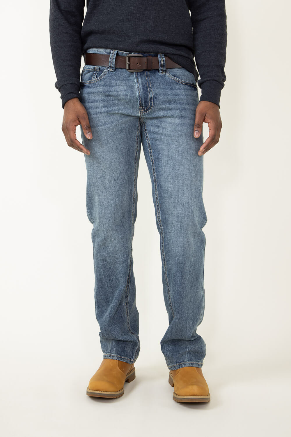 Axel Jeans Sam Classic Straight Jeans for Men | AXMB0032-SIERRA